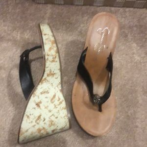 Wedge sandals